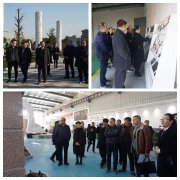 湖州市殡葬协会会员单位各级领导莅临亿万先生参观