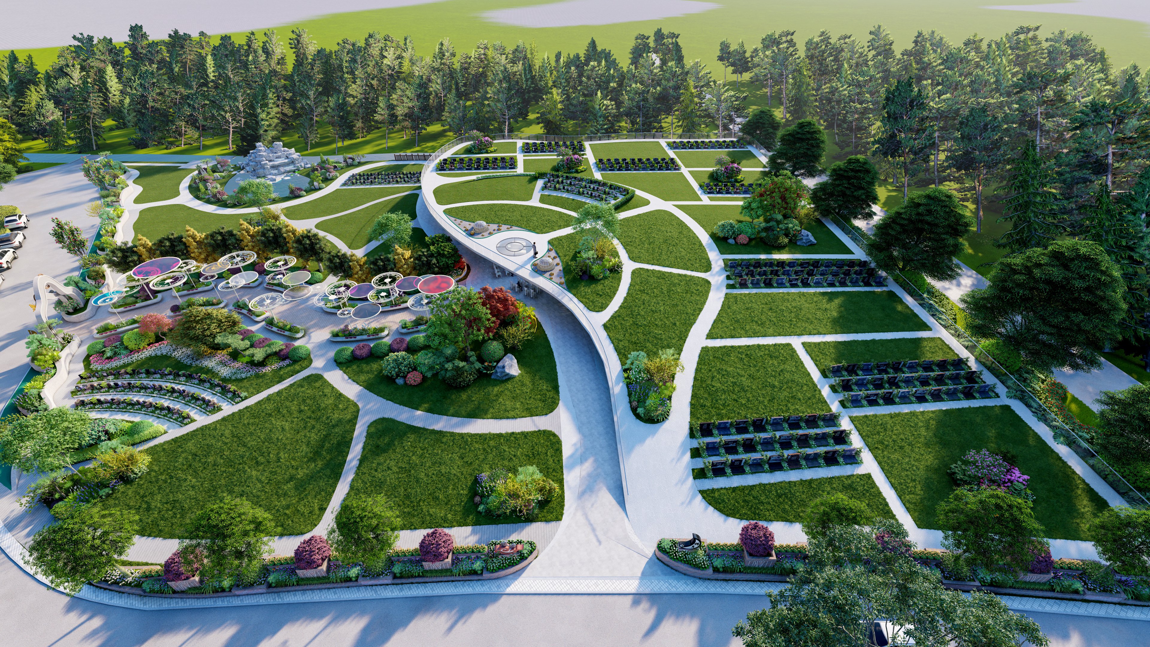 如何打造生态墓园？